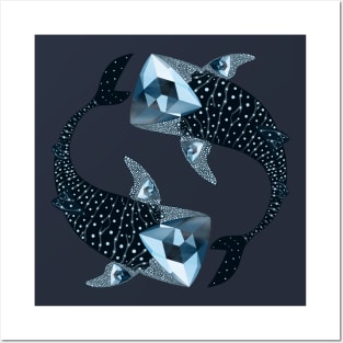 Whale Shark - Cornerupine Posters and Art